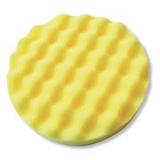 Extra fin polerrondell gul, våfflad